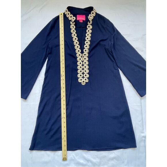 Lily Pulitzer Women’s Grace Lynn Stretch Dress Blue Size 2 - Picture 9 of 11